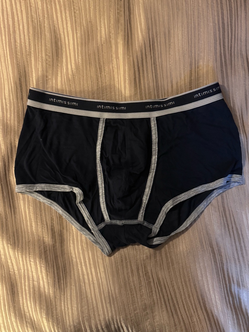 Intimissimi blue Cotton-Blend Mens Shorts